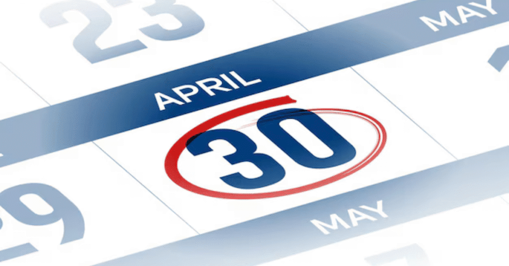 30 April 2025 holiday